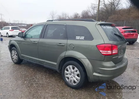 2016 Dodge Journey Se z USA, uszkodzony, nr VIN 3C4PDCAB2GT239471